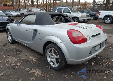 2002 Toyota Mr2 Spyder z USA, uszkodzony, nr VIN JTDFR320220050805